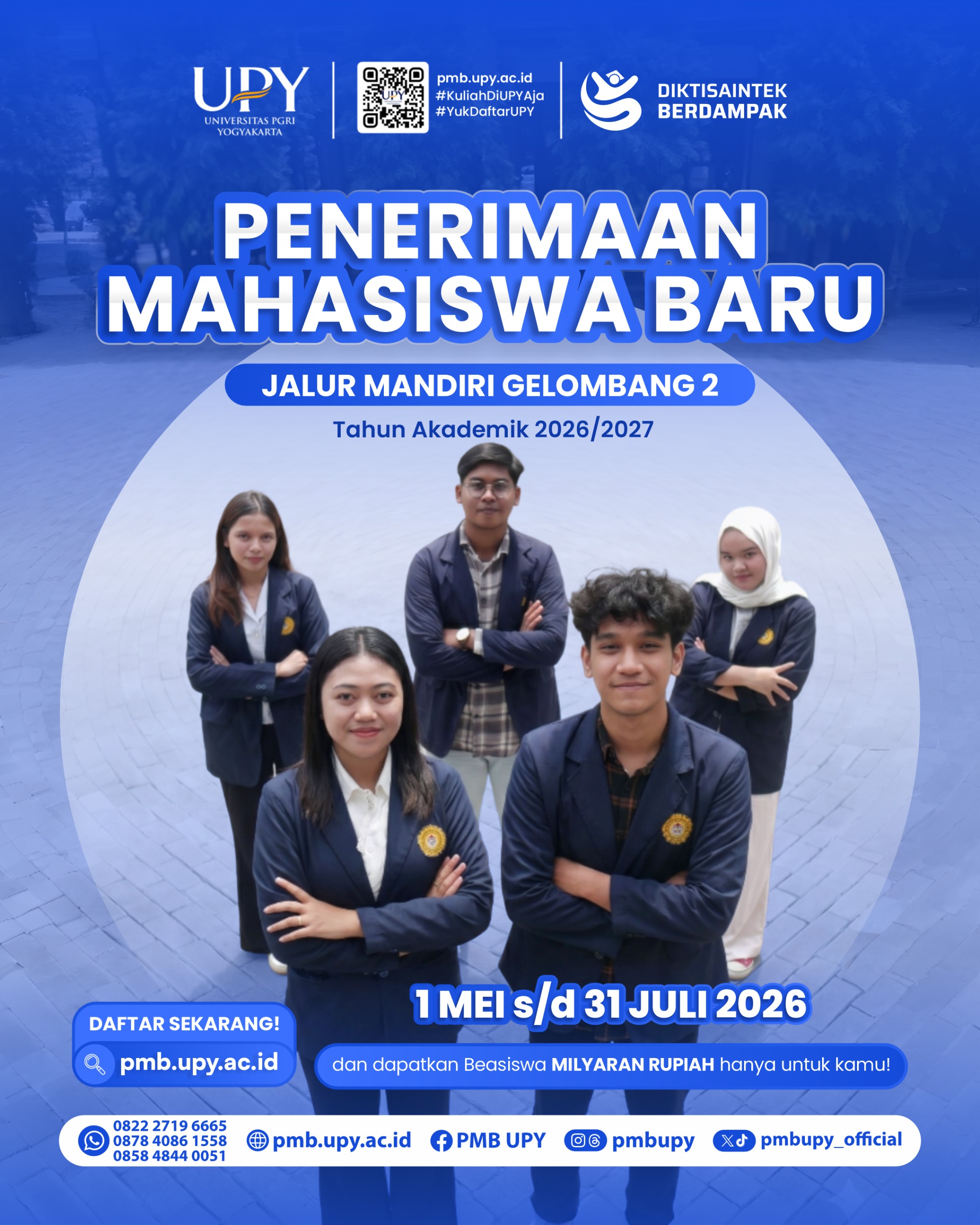 JALUR MANDIRI GELOMBANG 2 SUDAH DIBUKA !